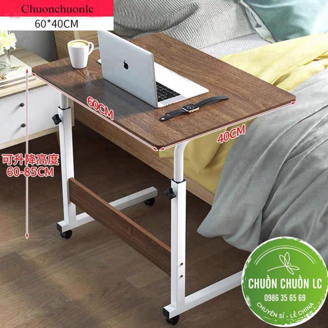 Bàn máy tính di động điều chỉnh độ cao 60*40cm | BigBuy360 - bigbuy360.vn