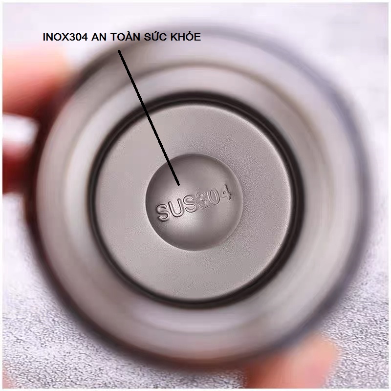 Bình Nước Tập Gym, Bình Nước Thể Thao Đạp Xe Giữ Nhiệt Inox304 Có Ống Hút Silicol An Toàn Kèm Dây Đeo Tiện Lợi