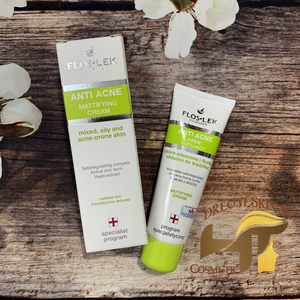 floslek anti acne mattifying cream