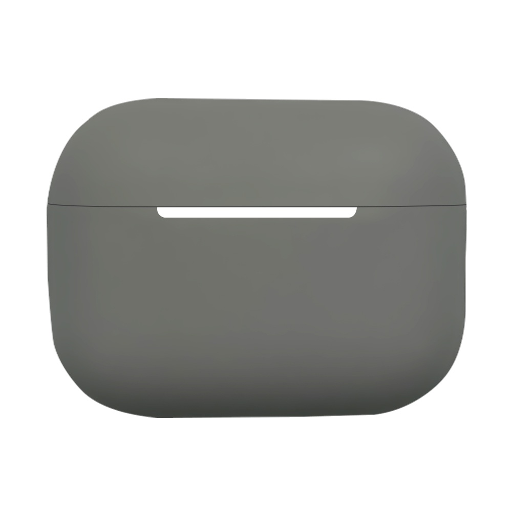Vỏ Bảo Vệ Hộp Sạc Tai Nghe Airpods pro 2 Bluetooth Không Dây Chất Liệu Silicon Chống Sốc Màu Trơn