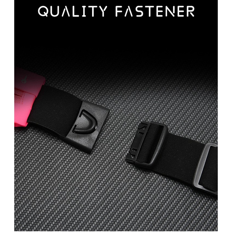 Đai chạy bộ, túi đựng điện thoại đeo hông Lycra đàn hồi, vô hình