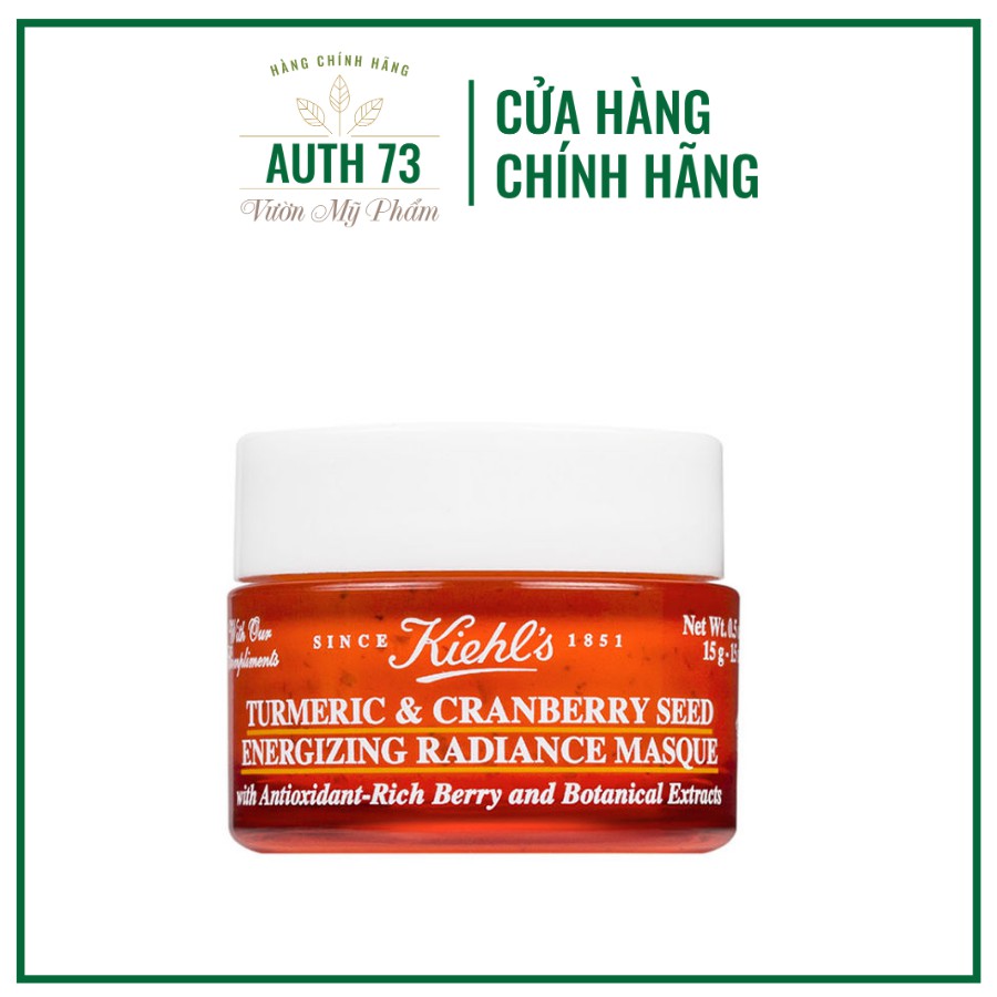 [KIEHL'S] Mặt Nạ Làm Sáng, Mờ Thâm Nám Chiết Xuất Nghệ Kiehls 14ml