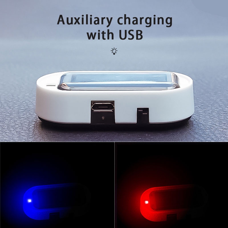 SEAMETAL Đèn LED Cảnh Báo Chống Trộm Không Dây Sử Dụng Năng Lượng Mặt Trời