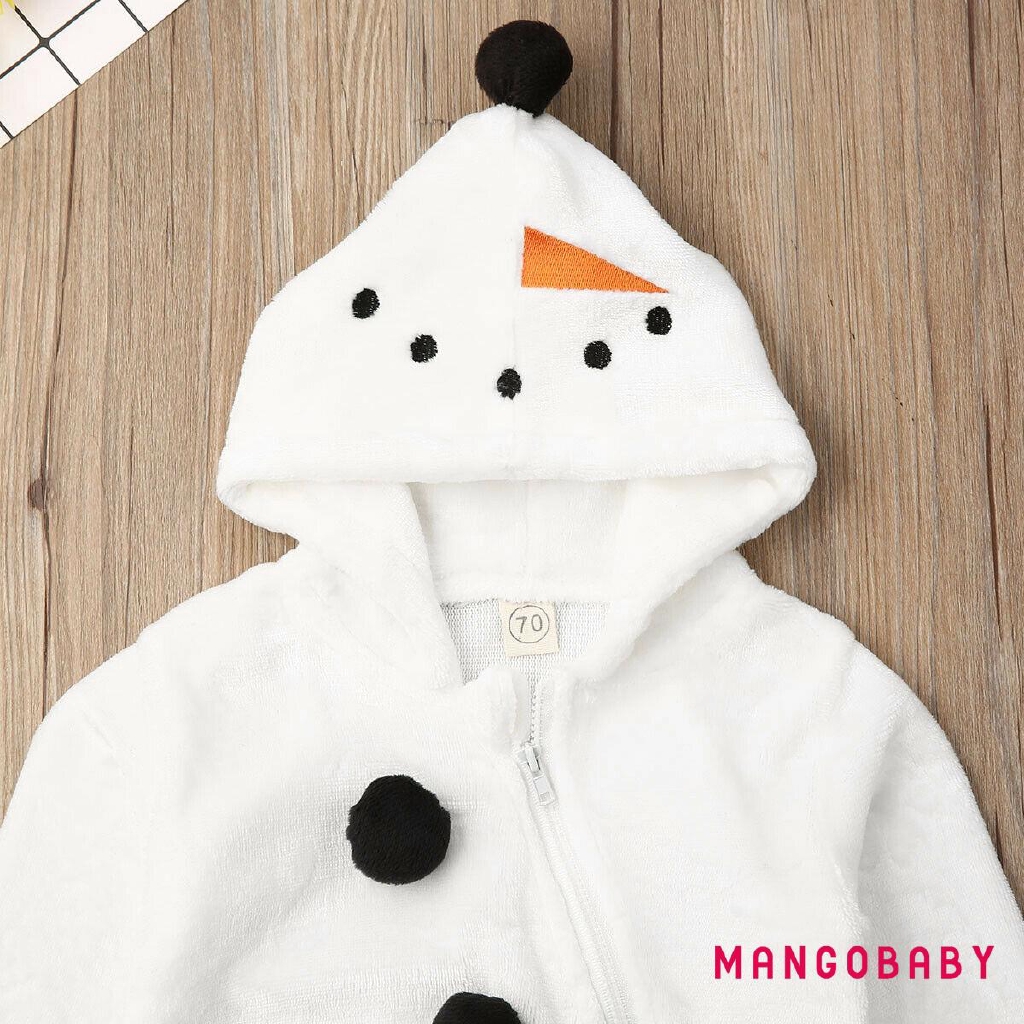 Bộ áo dài tay liền quần hóa trang người tuyết dễ thương dành cho nam nữ | BigBuy360 - bigbuy360.vn