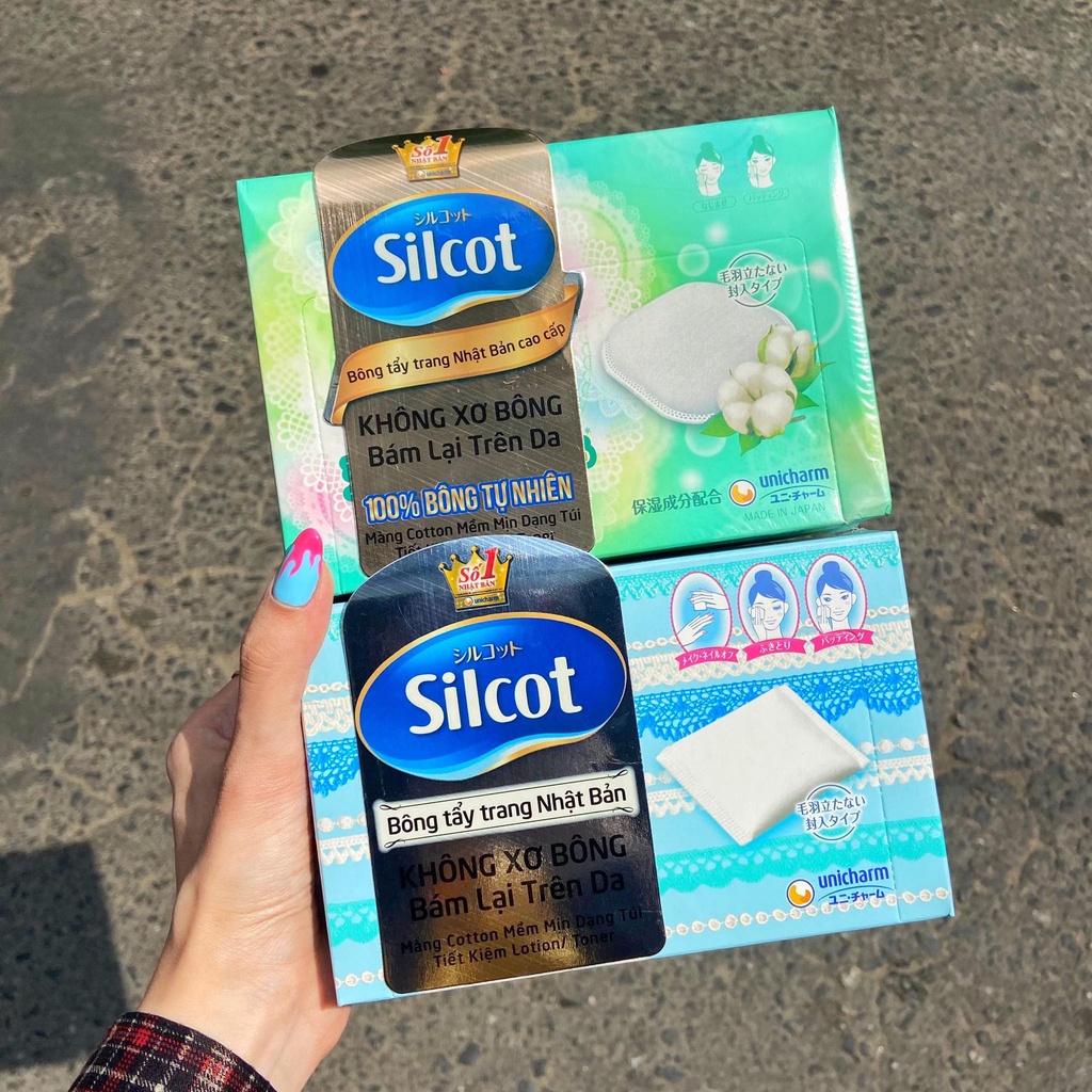BÔNG TẨY TRANG SILCOT NHẬT