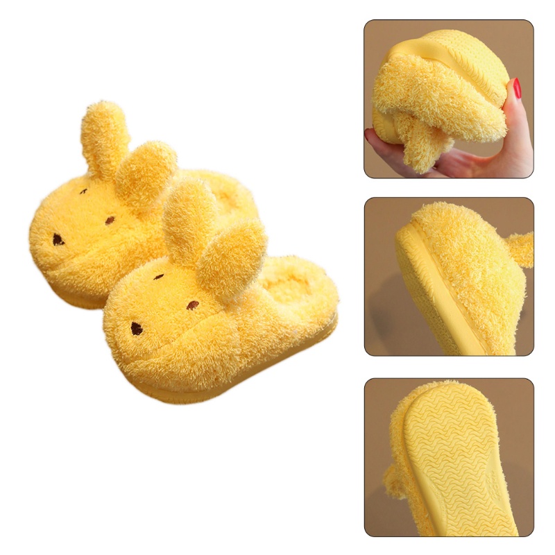 Dép đi trong nhà hình tai thỏ dễ thương cho bé