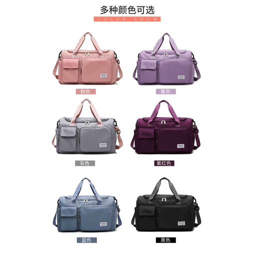 Túi xách du lịch chống thấm nước size đại có ngăn để giày tiện lợi