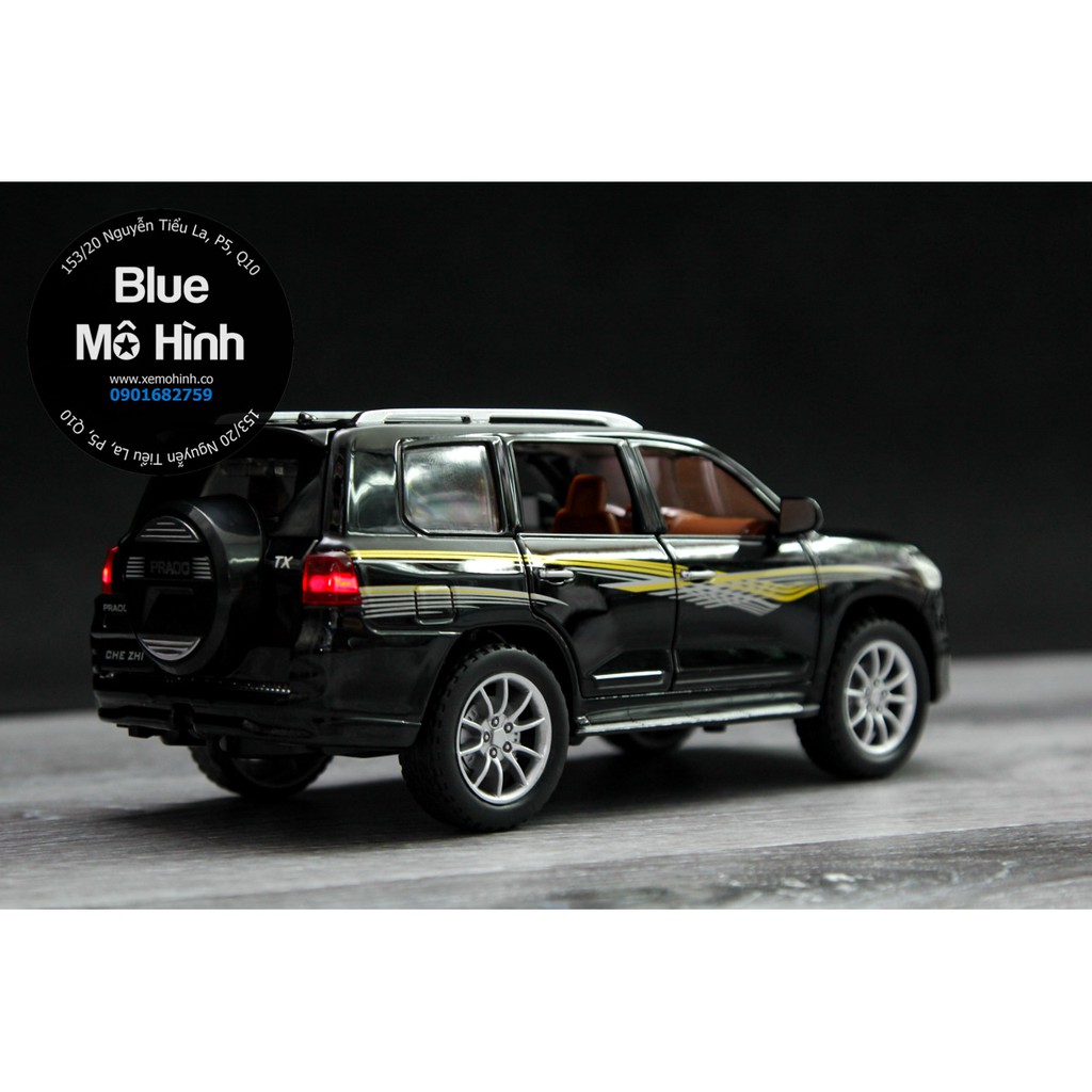 Blue mô hình | Xe mô hình Toyota Prado SUV mở hết cửa tuyệt đẹp 1:24