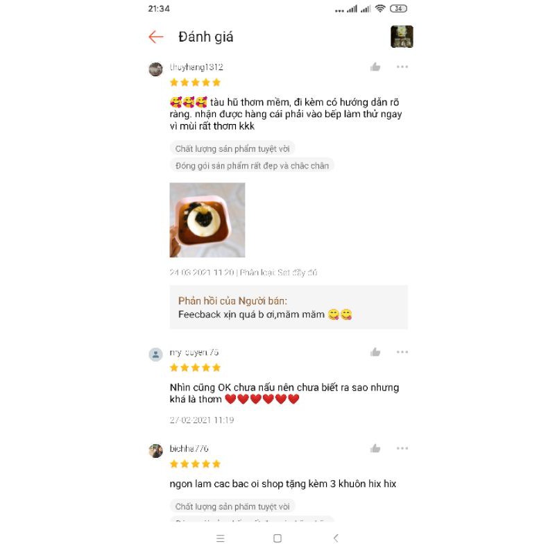 Tàu hũ trân châu đường đen + tặng kèm 3 khuôn đựng tàu hũ | BigBuy360 - bigbuy360.vn