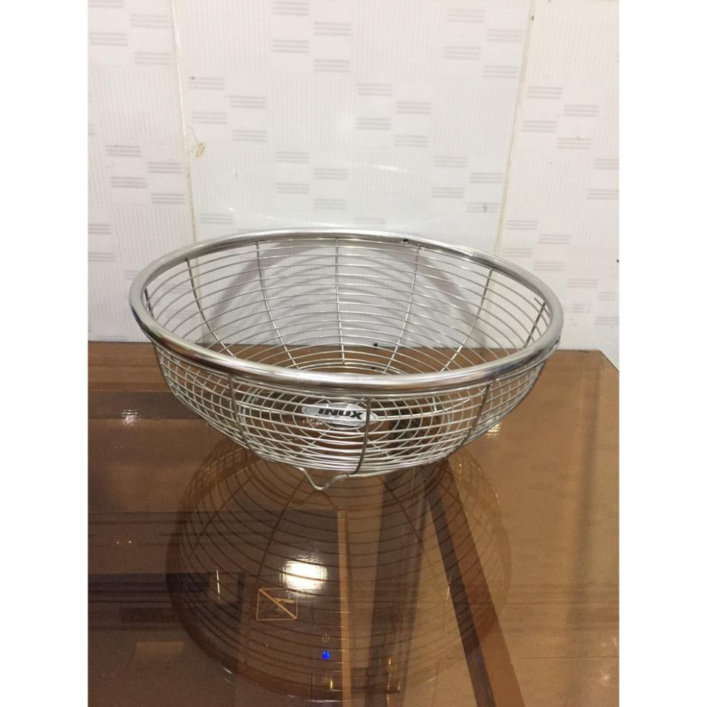 Rổ nan thưa inox size 23-26-29-33 cm