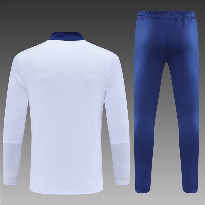 Áo Đồng Phục Bóng Đá Có Khóa Kéo Nửa Thân Thời Trang Thu Đông Phong Cách Mới