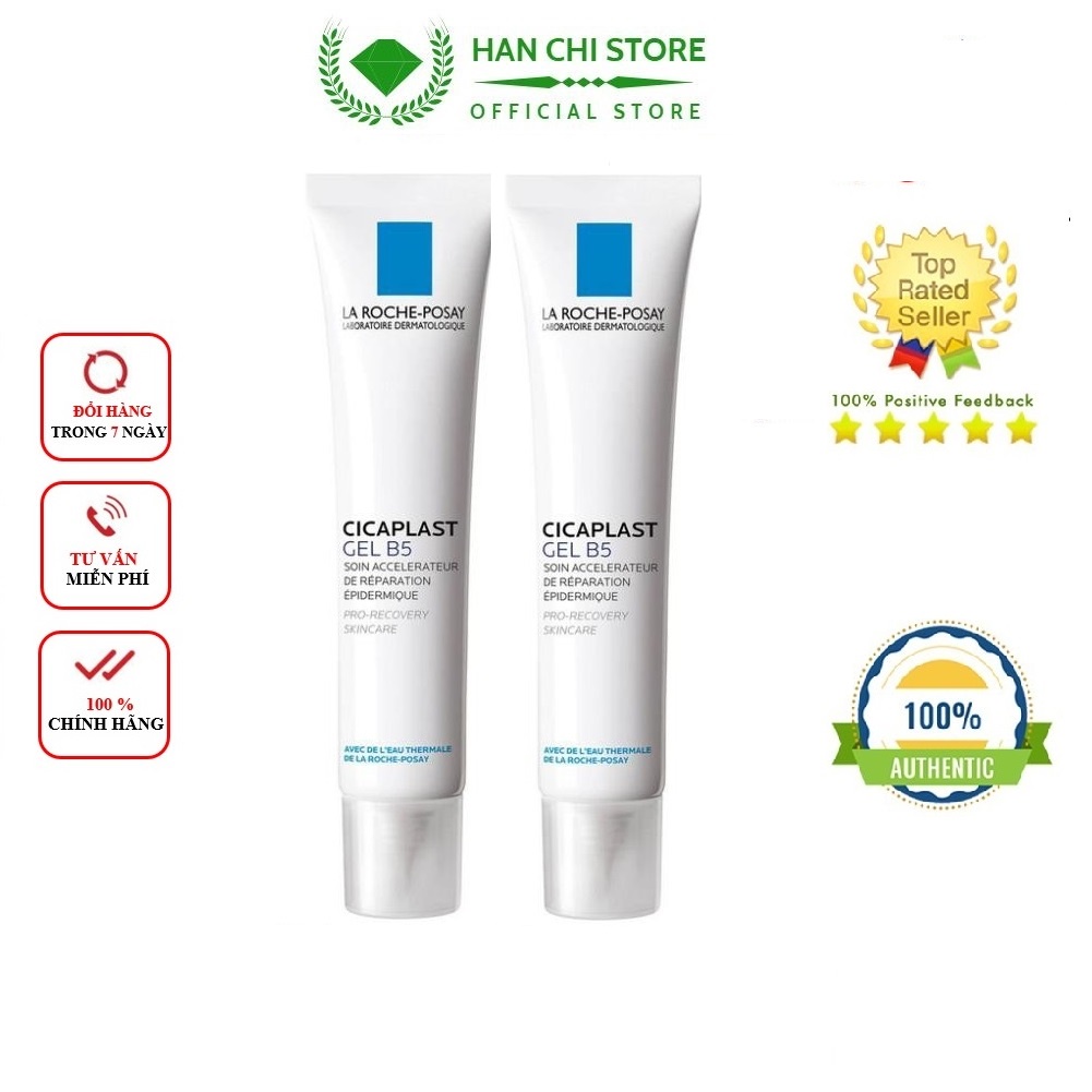 Kem Dưỡng Ẩm La Roche Posay Cicaplast Gel B5 40ml Trắng Da Cấp Ẩm Cho Da Khô, Kem Dưỡng La Roche Posay Cho Da Dầu Mụn