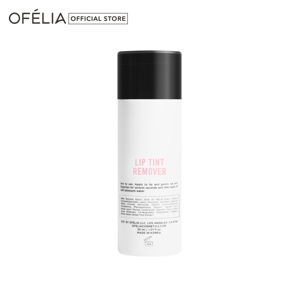 Nước Tẩy Trang Môi OFÉLIA Lip Tint Remover 30ml | WebRaoVat - webraovat.net.vn