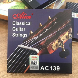 AC139 Classical Guitar String Set, Bộ dây guitar nylon cao cấp Alice AC139