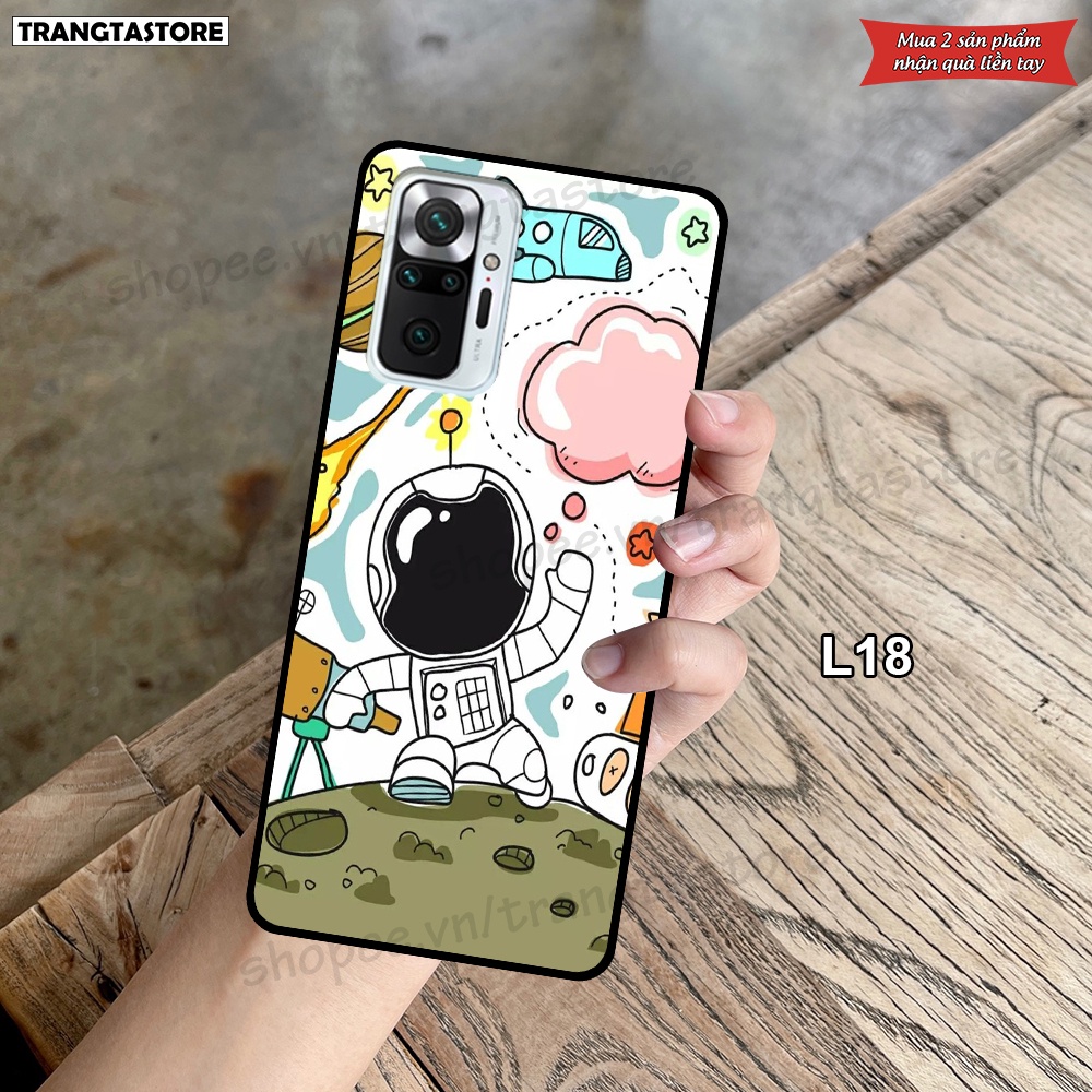 Ốp lưng Xiaomi Redmi Note 10 - Redmi Note 10s - Redmi Note 10 Pro - Redmi note 10 5G in các hình vũ trụ dễ thương