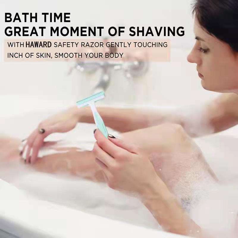 Dao Cạo Râu Chân Và Nách Thủ Công Ba Lưỡi Ba Lưỡi Không Cắt Cho Nữ