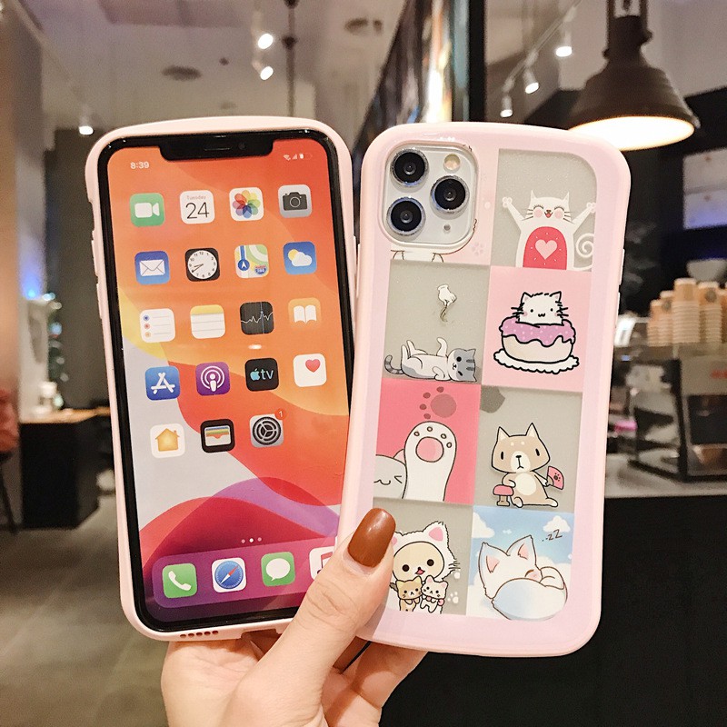 Ốp lưng iphone Cún yêu V2 viền cong dày dặn 5/5s/6/6plus/6s/6splus/7/7plus/8/8plus/x/xr/xs/11/12/pro/max/plus/promax | BigBuy360 - bigbuy360.vn