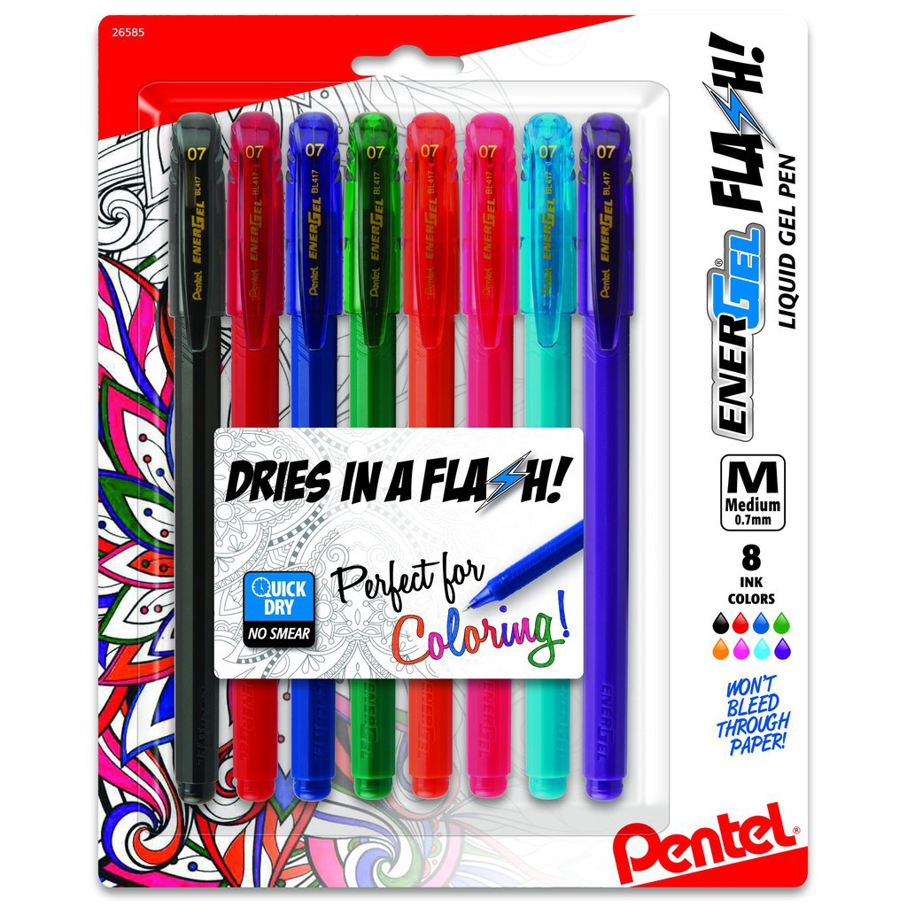 Bút gel Pentel Energel BL417 0,7mm  - Chính hãng