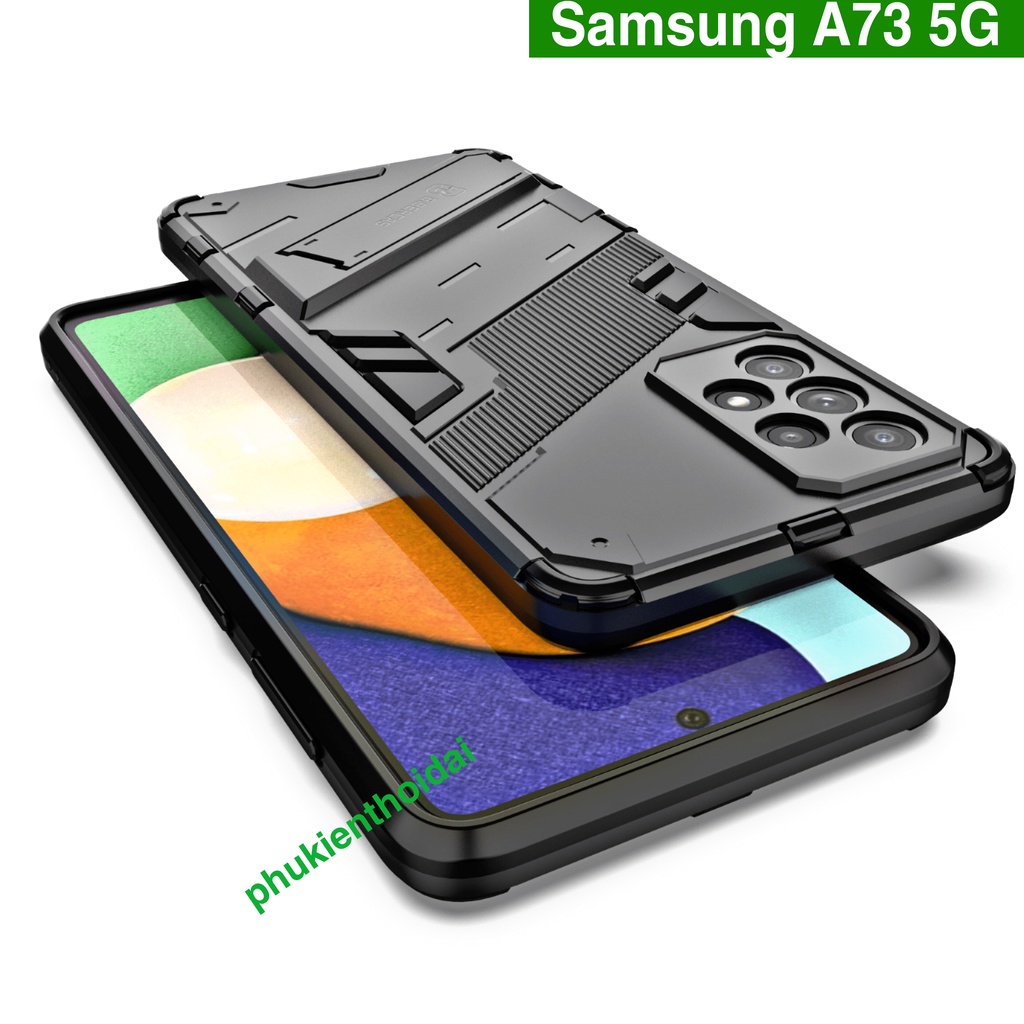 Ốp lưng Samsung A52 / A52 5G / A52s / A52s 5G / A53 5G / A54 5G / A73 5G Iron Man Ver 2 chống sốc giá đỡ xem phim