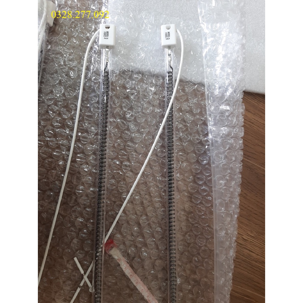 Bóng đèn sấy hồng ngoại 1000w 55cm sợi cacbon