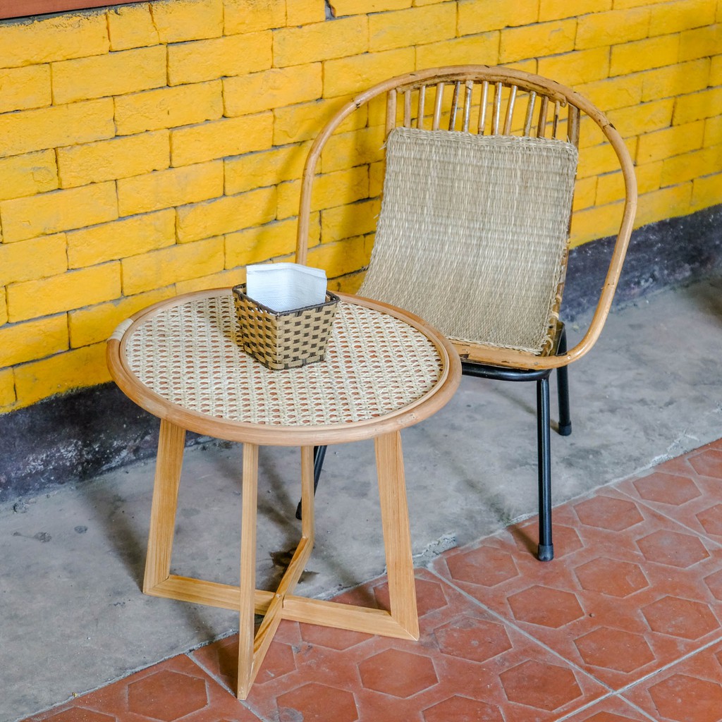 𝑭𝒓𝒆𝒆𝑺𝒉𝒊𝒑 Ghế Mây Chân Sắt Mây Trang Mera Chair Cao Cấp | BigBuy360 - bigbuy360.vn