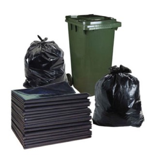 Bao đựng rác cực đại PE đen Loại I (rộng 90x dài 120cm)- Loại I (120*150cm)