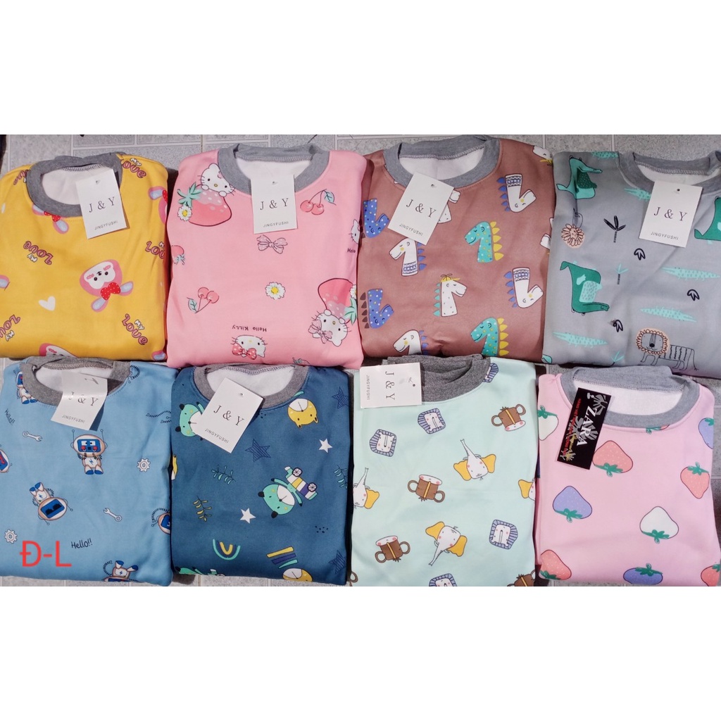 Bộ nỉ lót lông nữ người lớn dày dặn(ảnh thật) 40-65kg vừa | BigBuy360 - bigbuy360.vn