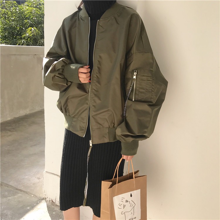 [ORDER] A87 BOMBER JACKET TAY KHÓA STADIUM