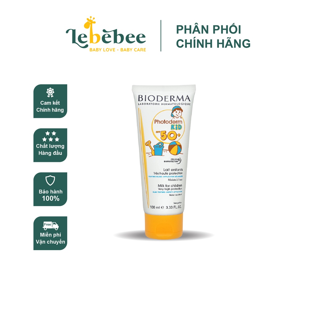 Kem chống nắng Bioderma cho bé trên 1 tuổi 100ml