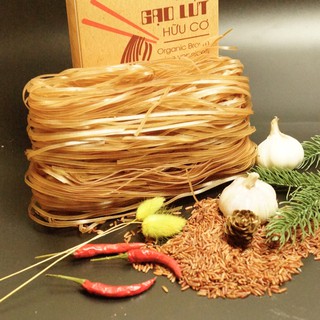 Hủ Tiếu gạo lứt hữu cơ Bích Chi (200g)