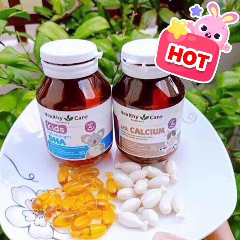 Bộ đôi Dha healthy care - Canxi healthy care hàng chính hãng