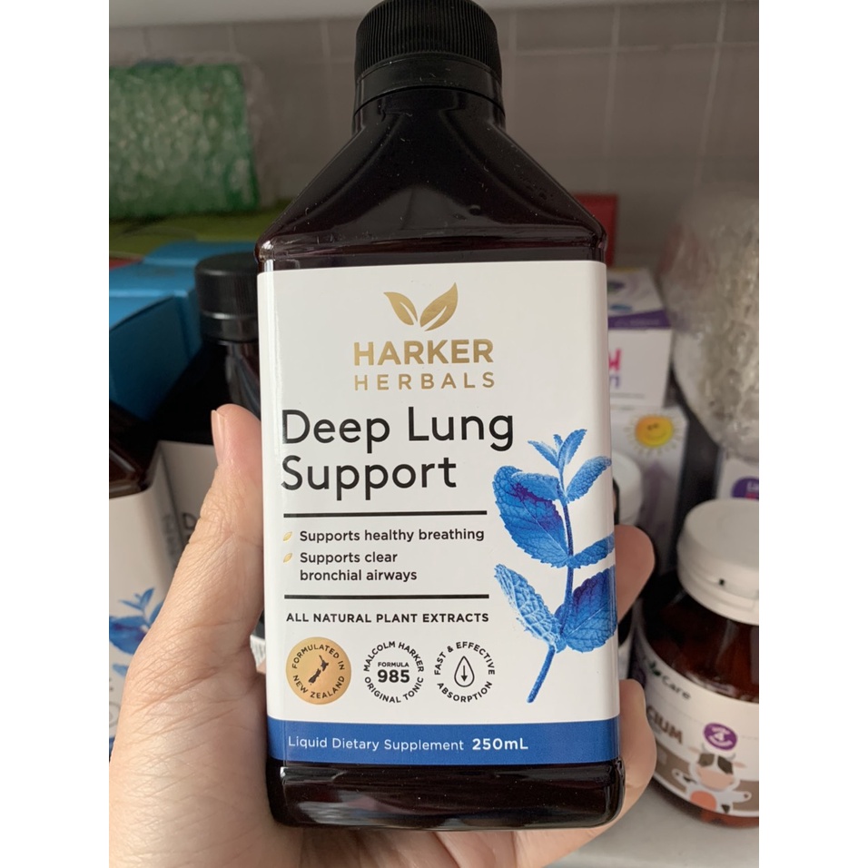 Siro bổ phổi tăng cường đề kháng thảo dược, ho đờm Harker Children’s Deep Lung Support 250ml