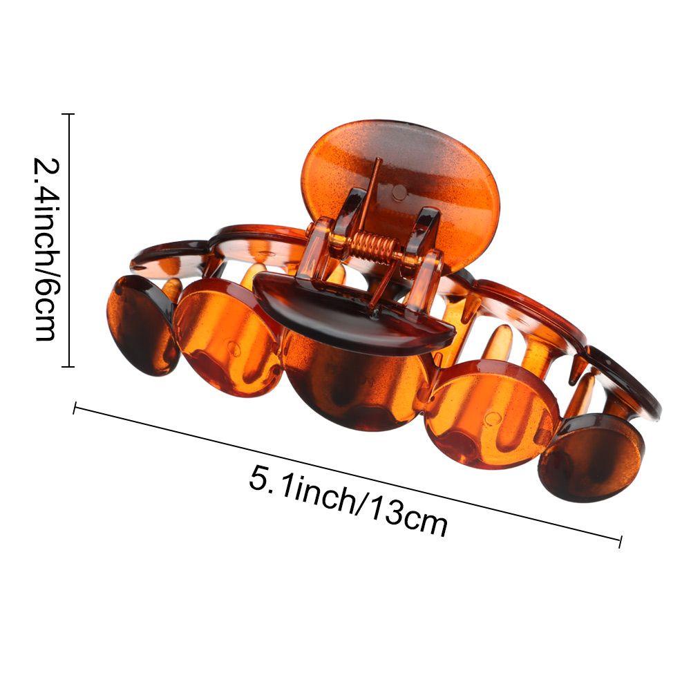 MELODG Kẹp Tóc Móng Vuốt Màu Sắc Thời Trang Cho Nữ