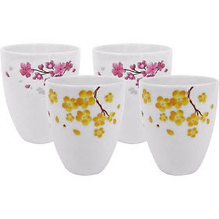 Gift_một ly sứ hoa mai, hoa đào