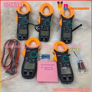 3266TD Đồng Hồ Ampe Kìm Kẹp Dòng NJTY TỤ,TẦN SỐ , NHIỆT ĐỘ