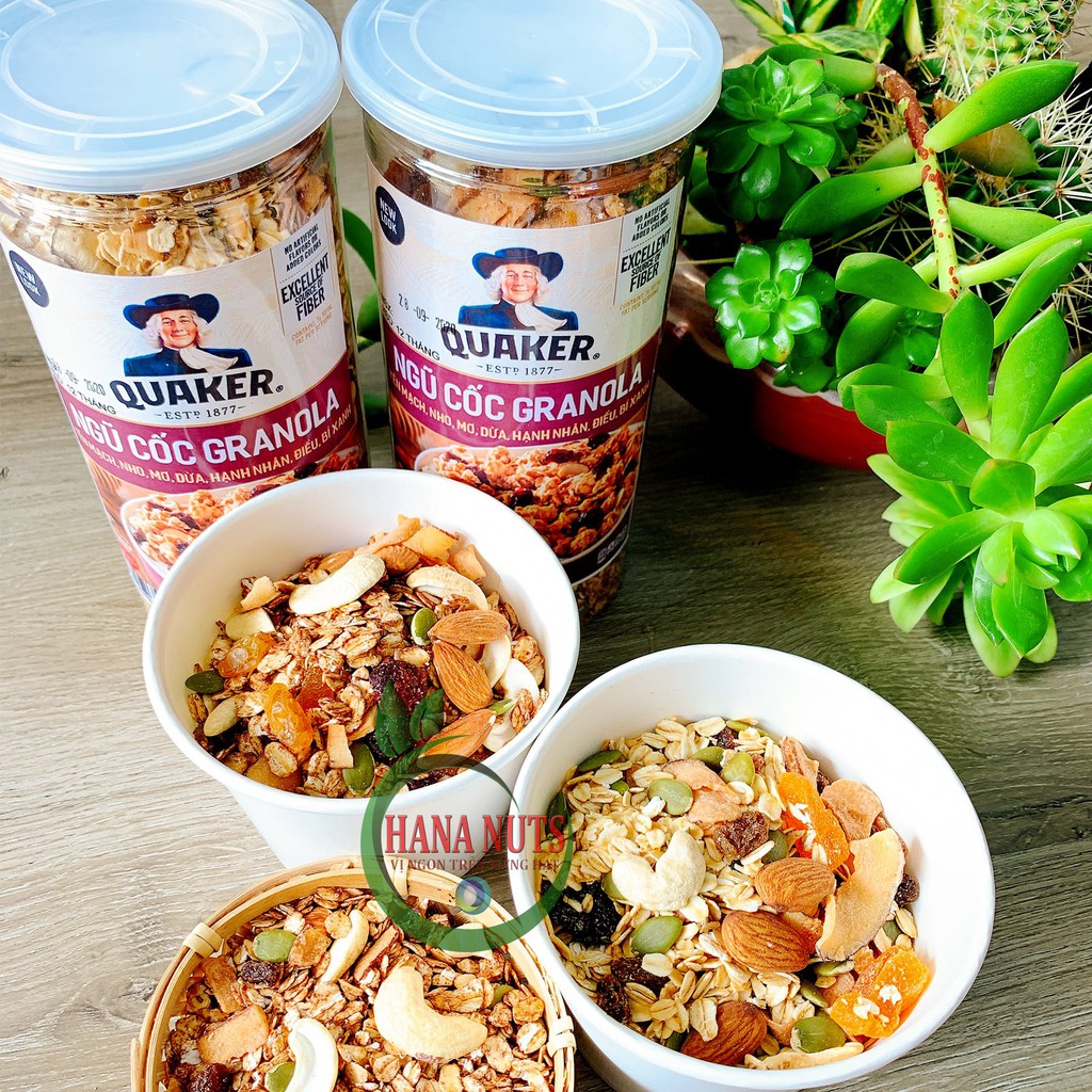NGŨ CỐC ĂN KIÊNG GIẢM CÂN GRANOLA GIÁ TỐT NHIỀU HẠT (SẢN PHẨM NHÀ LÀM) | BigBuy360 - bigbuy360.vn