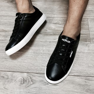 Giày Sneaker Da Trơn Trẻ Trung #Jinstore