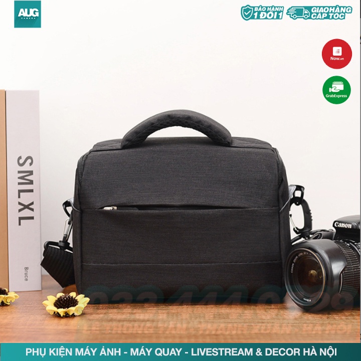 Túi máy ảnh Vintage  chống shock &amp; nước- AUG Camera &amp; Decor Hà Nội