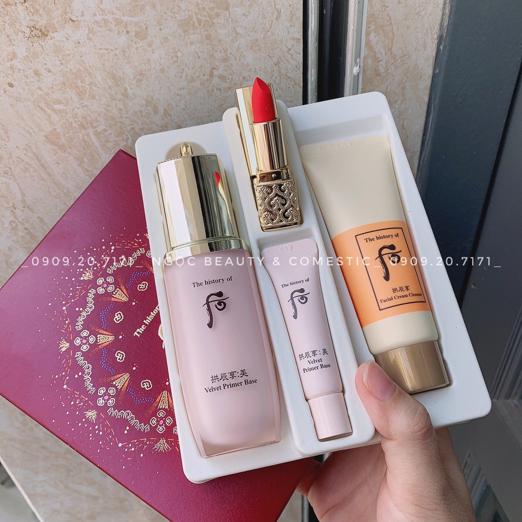 [HÀNG CÔNG TY BAO CHECK TEM CHÍNH HÃNG] Set kem lót Whoo GongJinhYang: Mi Essential Makeup Base Special Set