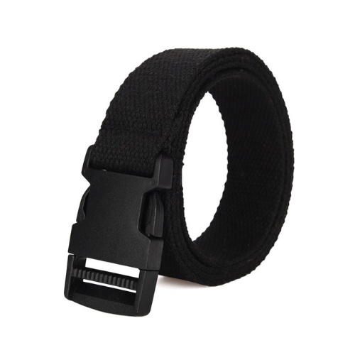 Thắt lưng nam nữ vải canvas khóa nhựa dài 120cm phong cách hiphop dance