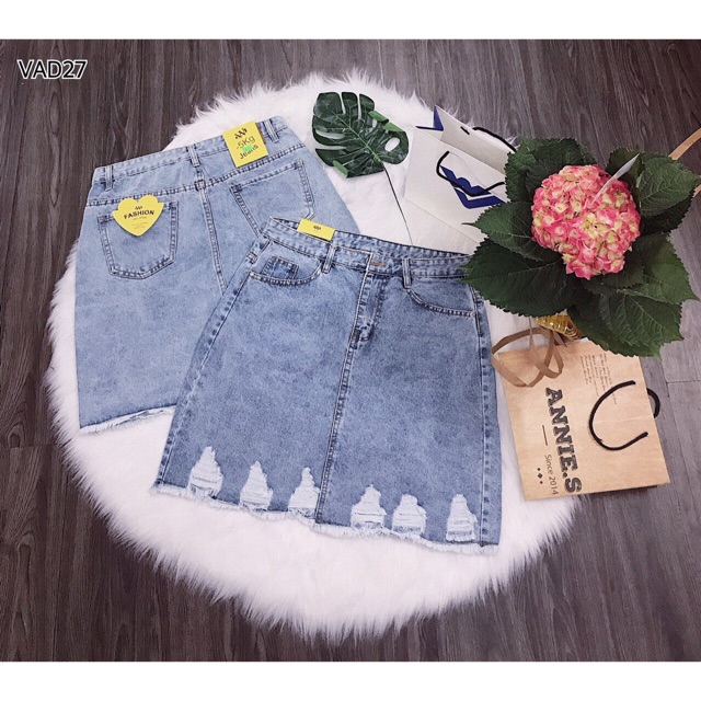 Váy form A rách tua bigsize 32-42 | BigBuy360 - bigbuy360.vn