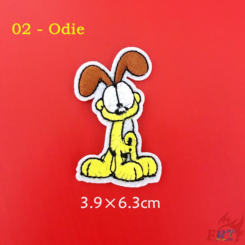 1 Sticker Ủi Thêu Hình Mèo Garfield / Odie / Poiky Diy Series 03