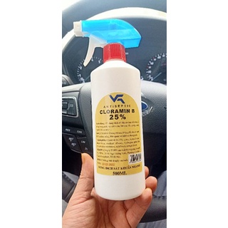 CHAI DUNG DỊCH CLORAMIN B 25% 500ml