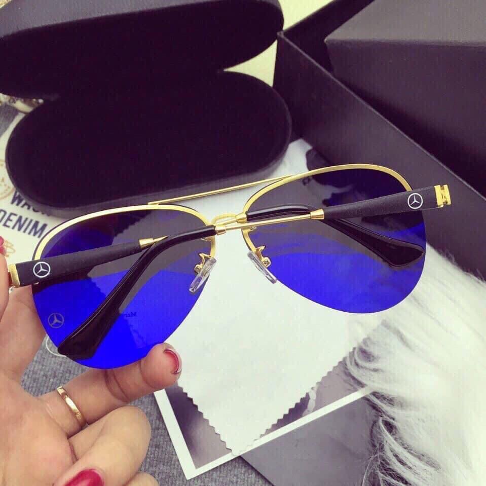 Mắt Kính Mát Nam 743, tròng Polarized, hàng đẹp, chất nhẹ – Kính mát nam đẹp tặng kèm hộp đựng kính và khăn lụa