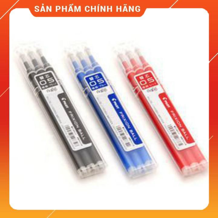 Ruột bút thay thế Pilot Frixion chính hãng, vỉ 3 ruột