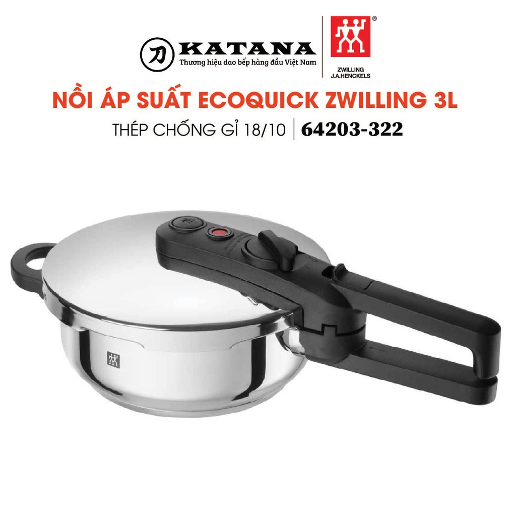 ZWILLING - Nồi áp suất EcoQuick - 3L