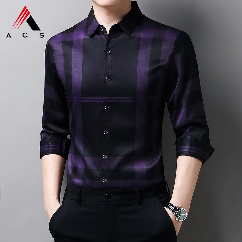 Áo Sơ Mi Công Sở Tay Dài 4 Màu Sắc Chọn Lựa Cho Nam