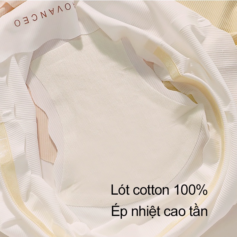 Quần lót nữ đúc su gân tăm không viền tam giác, Quần chíp nữ tàng hình FLQ175