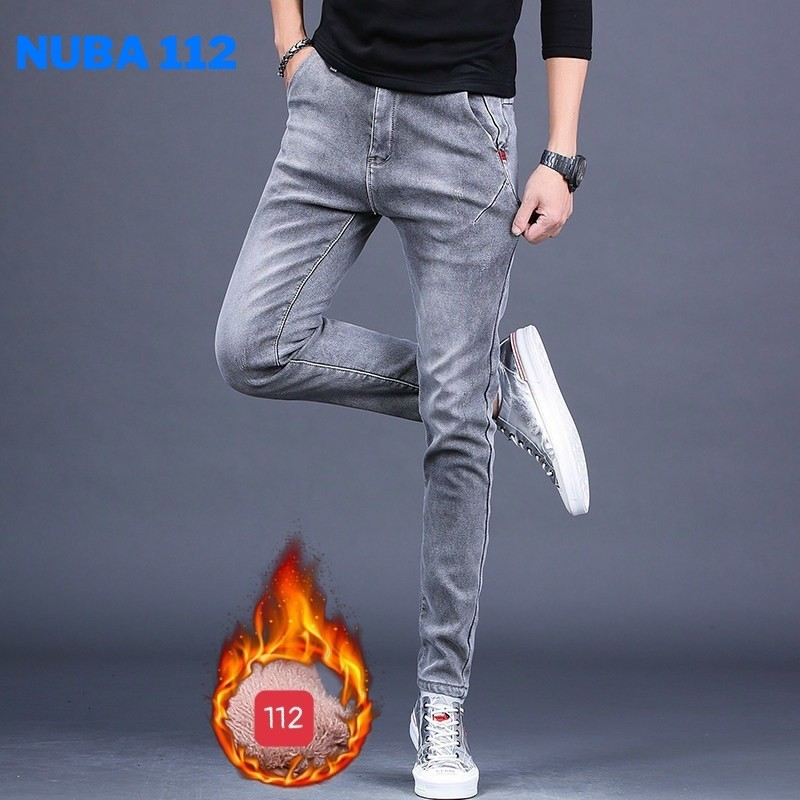 Quần jean nam cao cấp đẹp giá rẻ quần bò nuba 112 | BigBuy360 - bigbuy360.vn