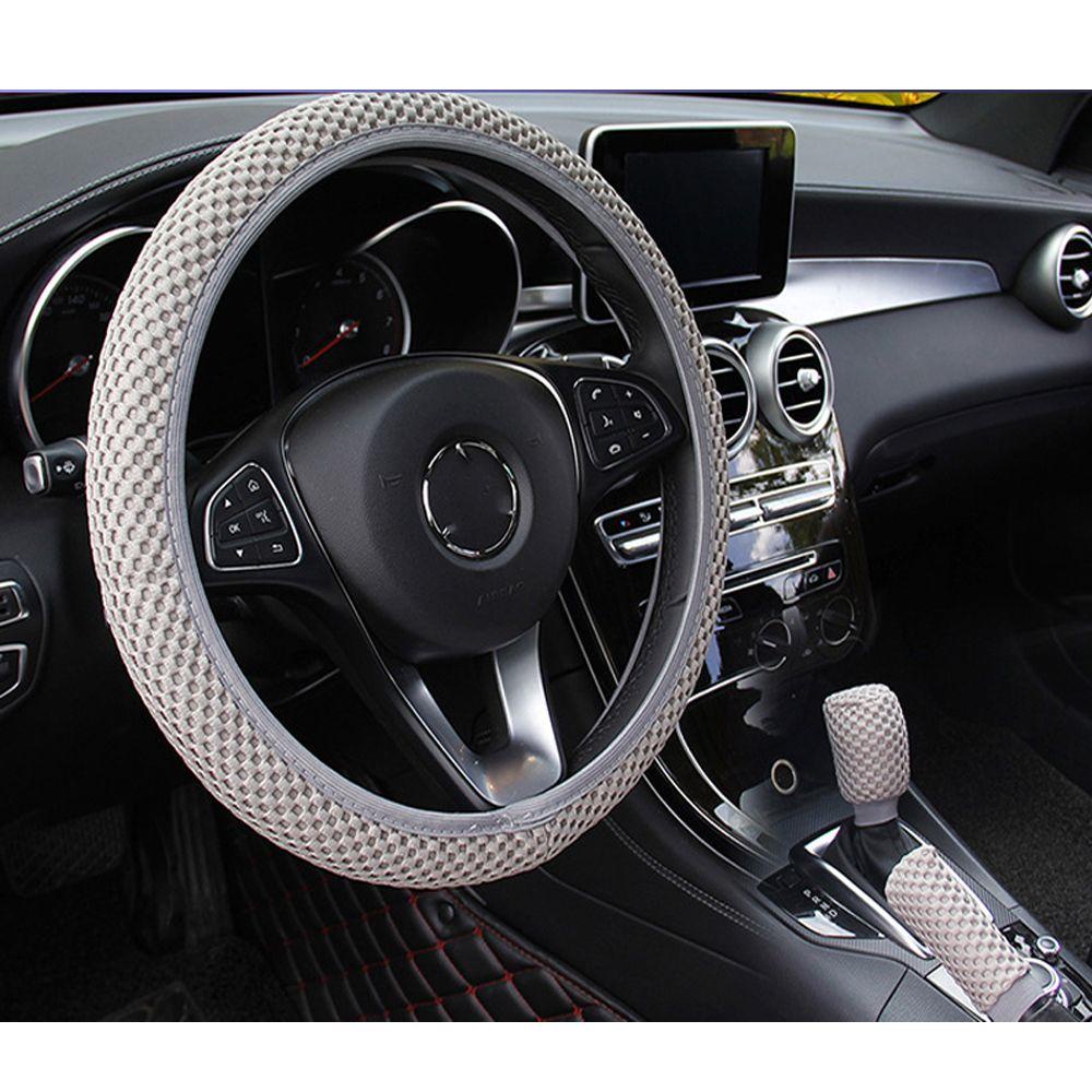 Vỏ Bọc Vô Lăng Xe Hơi Phủ Lông Giữ Ấm Chống Trượt